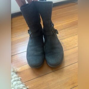 UGG Black fur lined warm  Boots